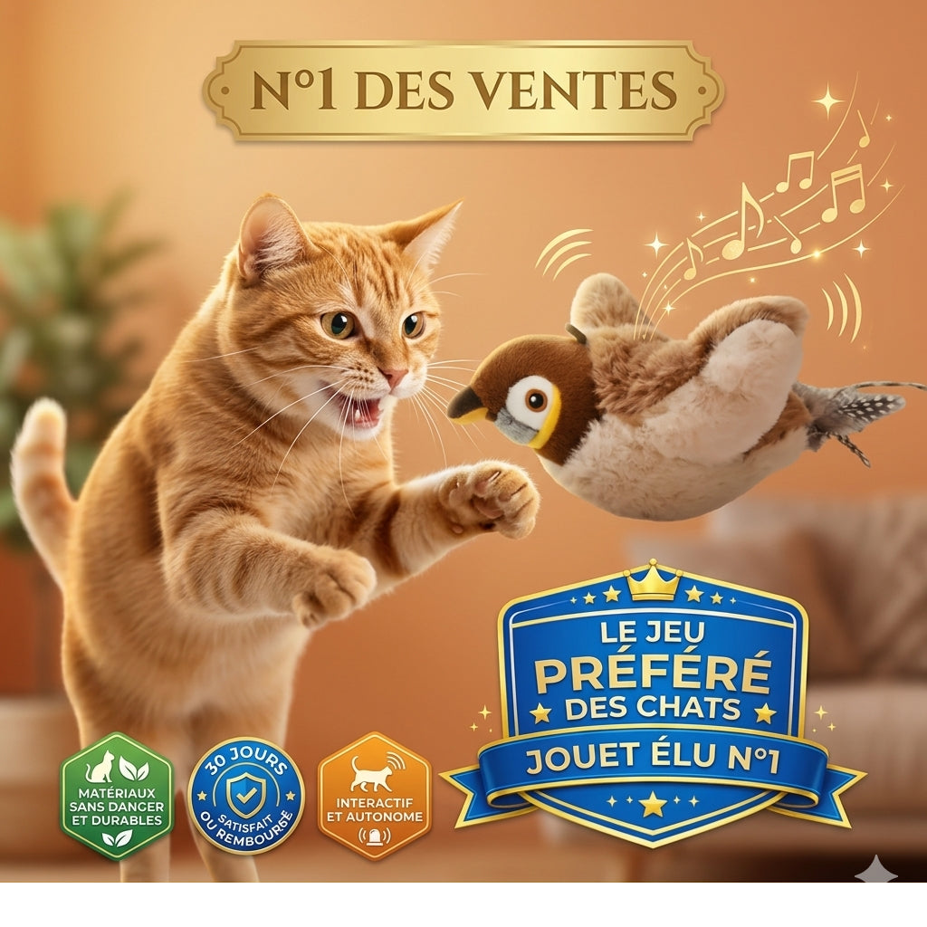 Plumy™ Jouet intéractif pour chat